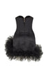 PUFF SKIRT DETAILED MINI DRESS